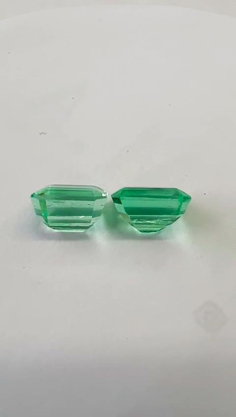 4.45 Ct. Colombian Emerald Pair