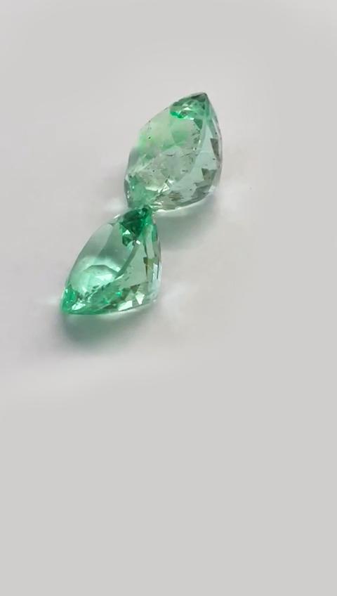 4.78 Ct. Colombian Emerald Pair