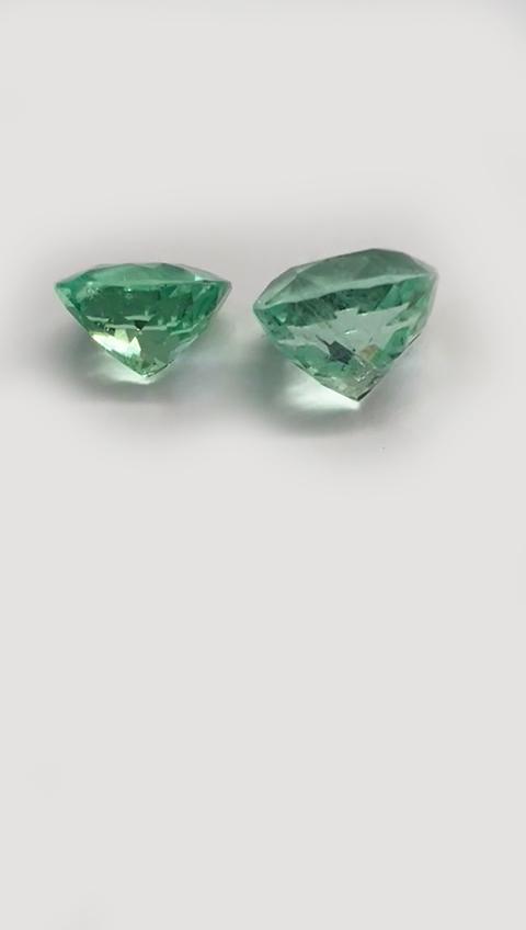 4.78 Ct. Colombian Emerald Pair