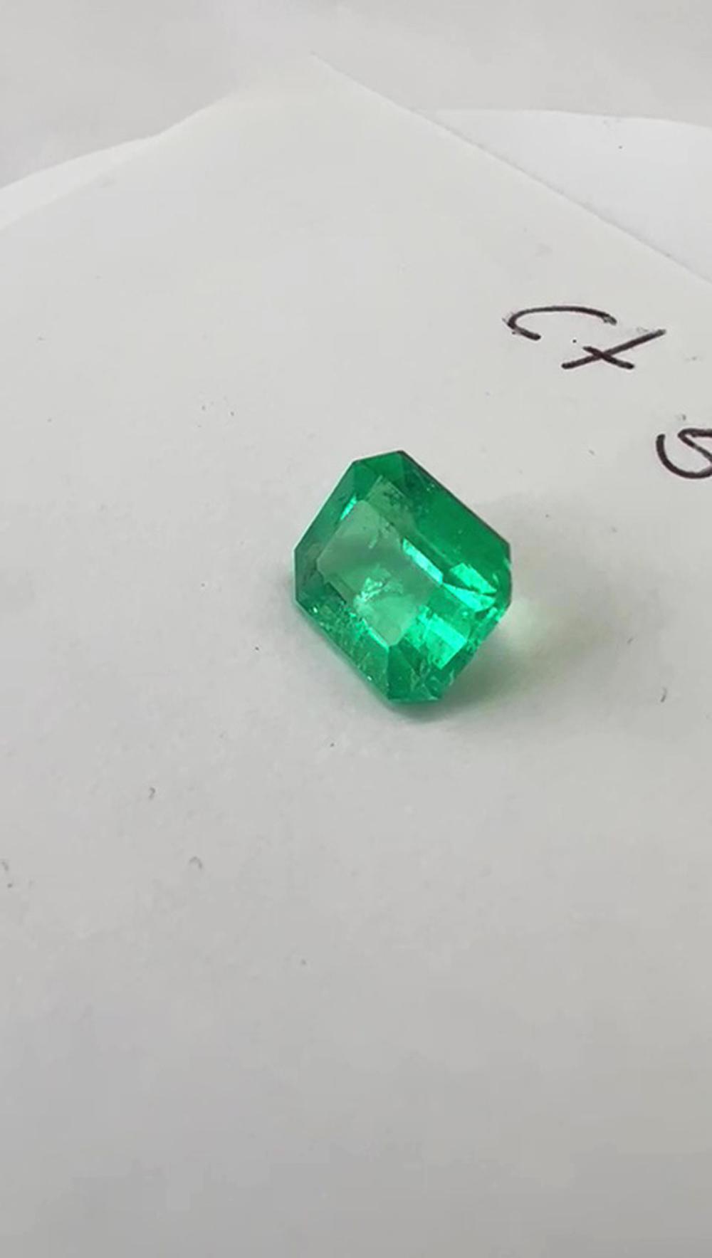 5.01 Ct. Colombian Emerald 