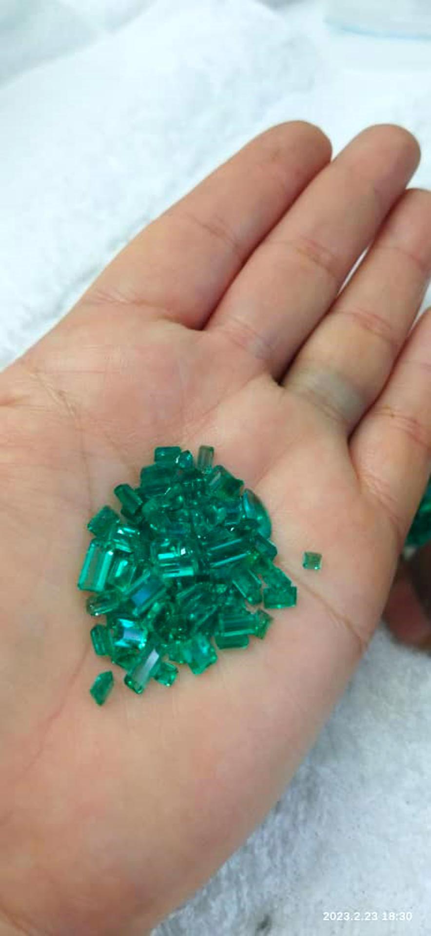 55 Ct. Colombian Emerald Lot 