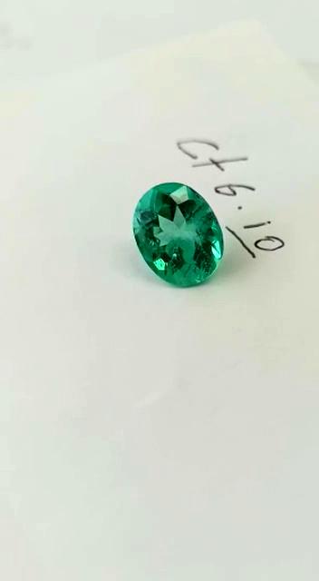 6.10 ct Colombian Emerald