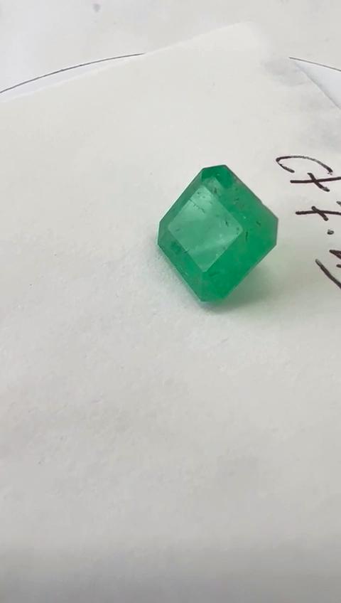 7.22 Ct.  Colombian Emerald 