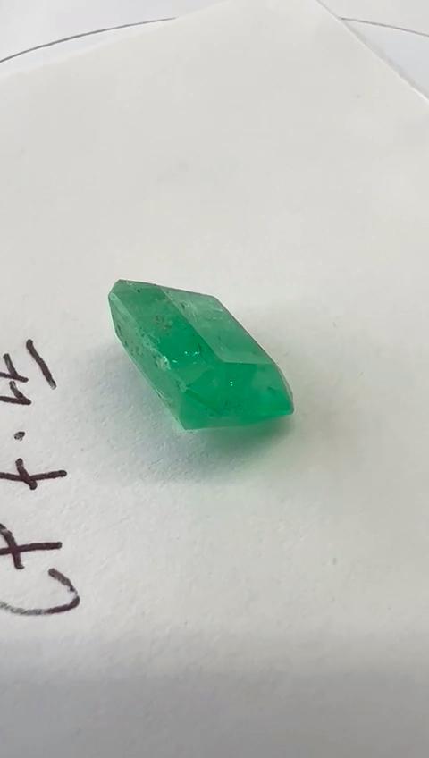 7.22 Ct.  Colombian Emerald 