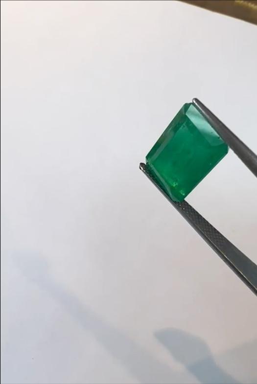 7.39  Ct.  Colombian Emerald 