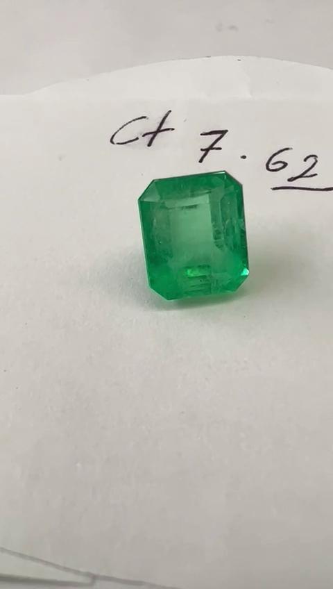 7.62 Ct. Colombian Emerald 