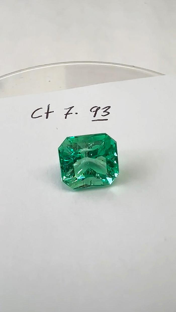 7.93 Ct. Colombian Emerald