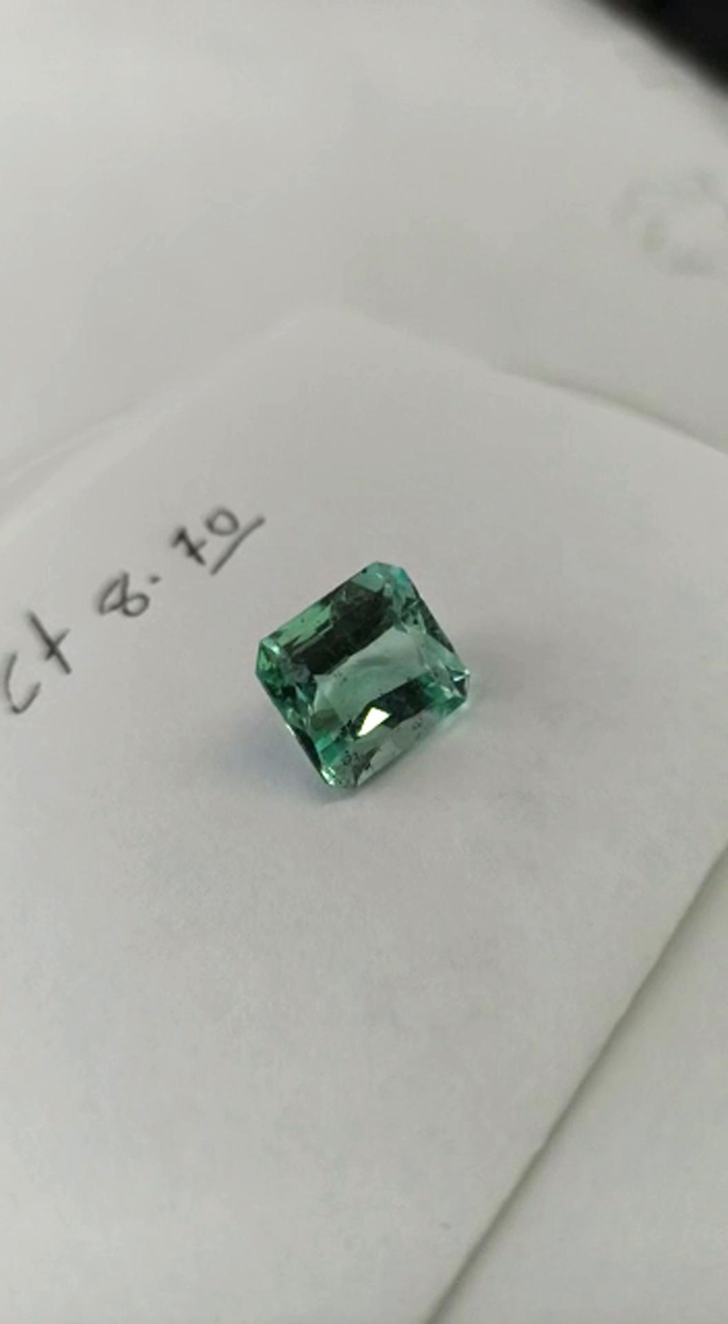 8.70 Ct. Colombian Emerald