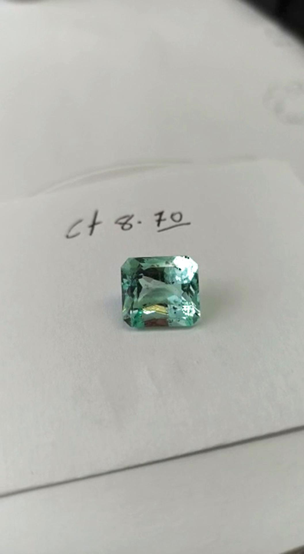 8.70 Ct. Colombian Emerald