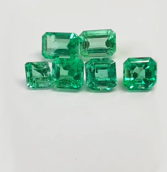 9.12 Ct. Colombian Emerald Lot