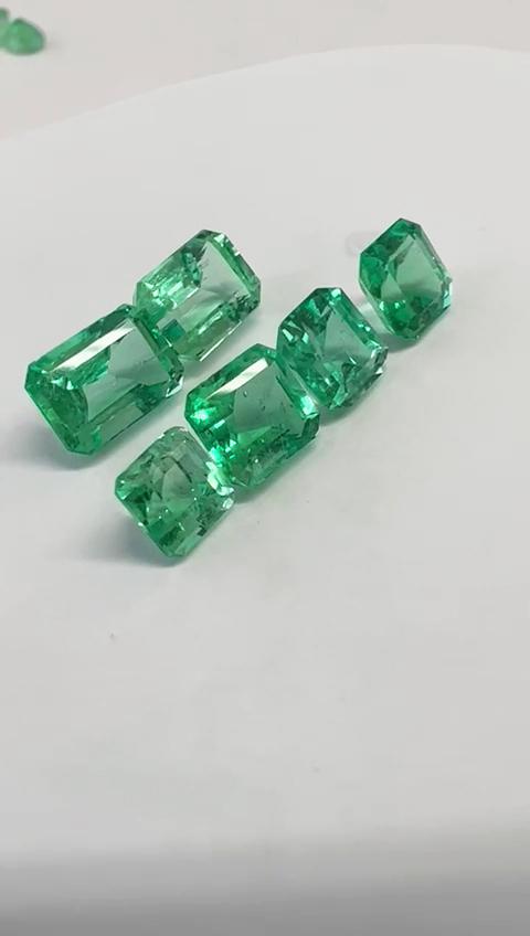 9.12 Ct. Colombian Emerald Lot