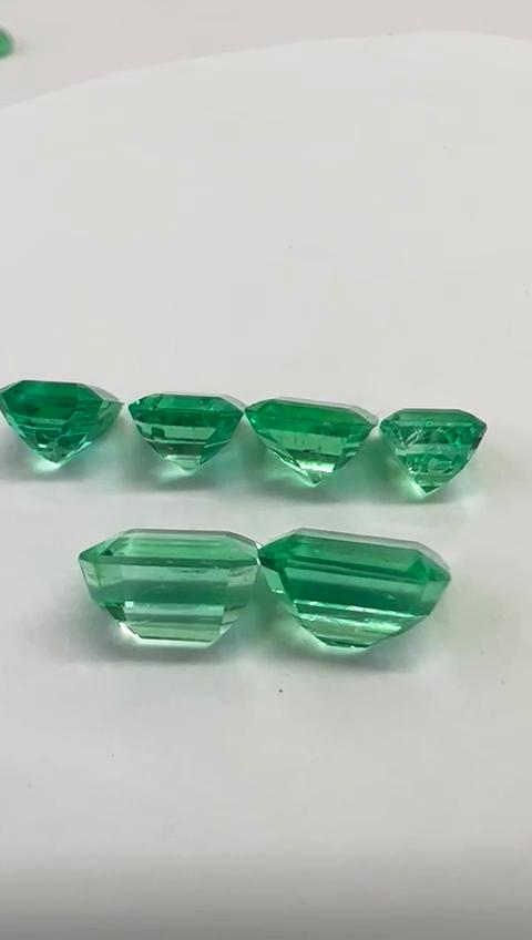 9.12 Ct. Colombian Emerald Lot