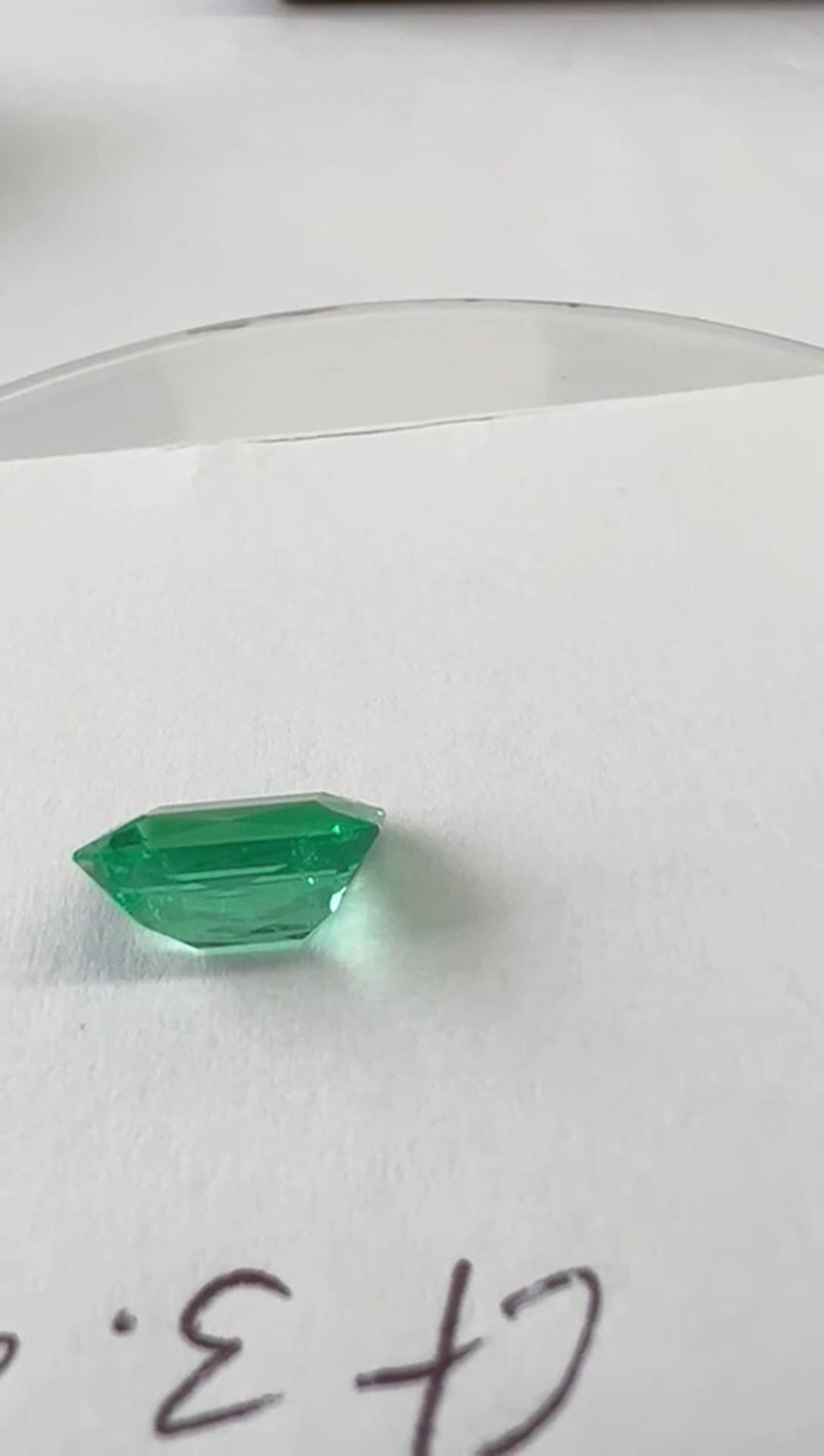 3.80ct Colombian Emerald ( Exceptional) 