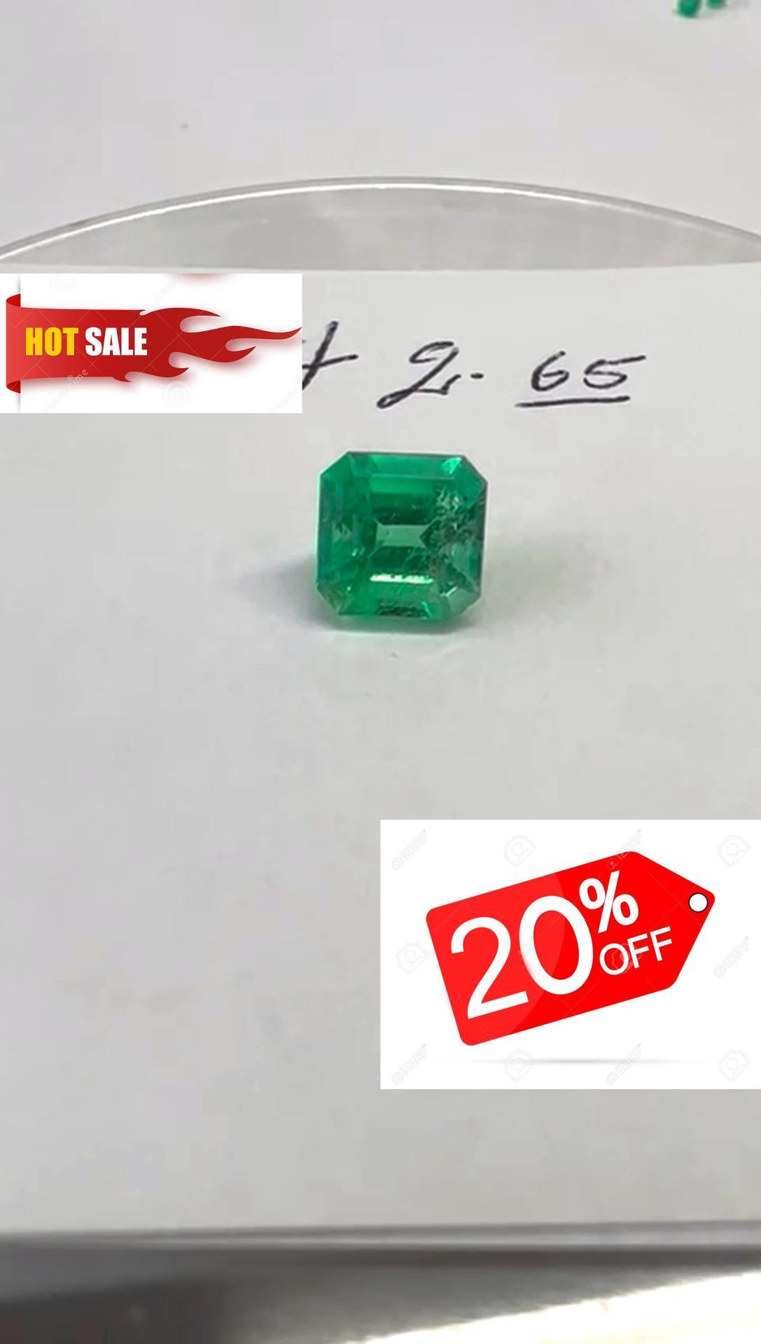 2.65ct Colombian Emerald