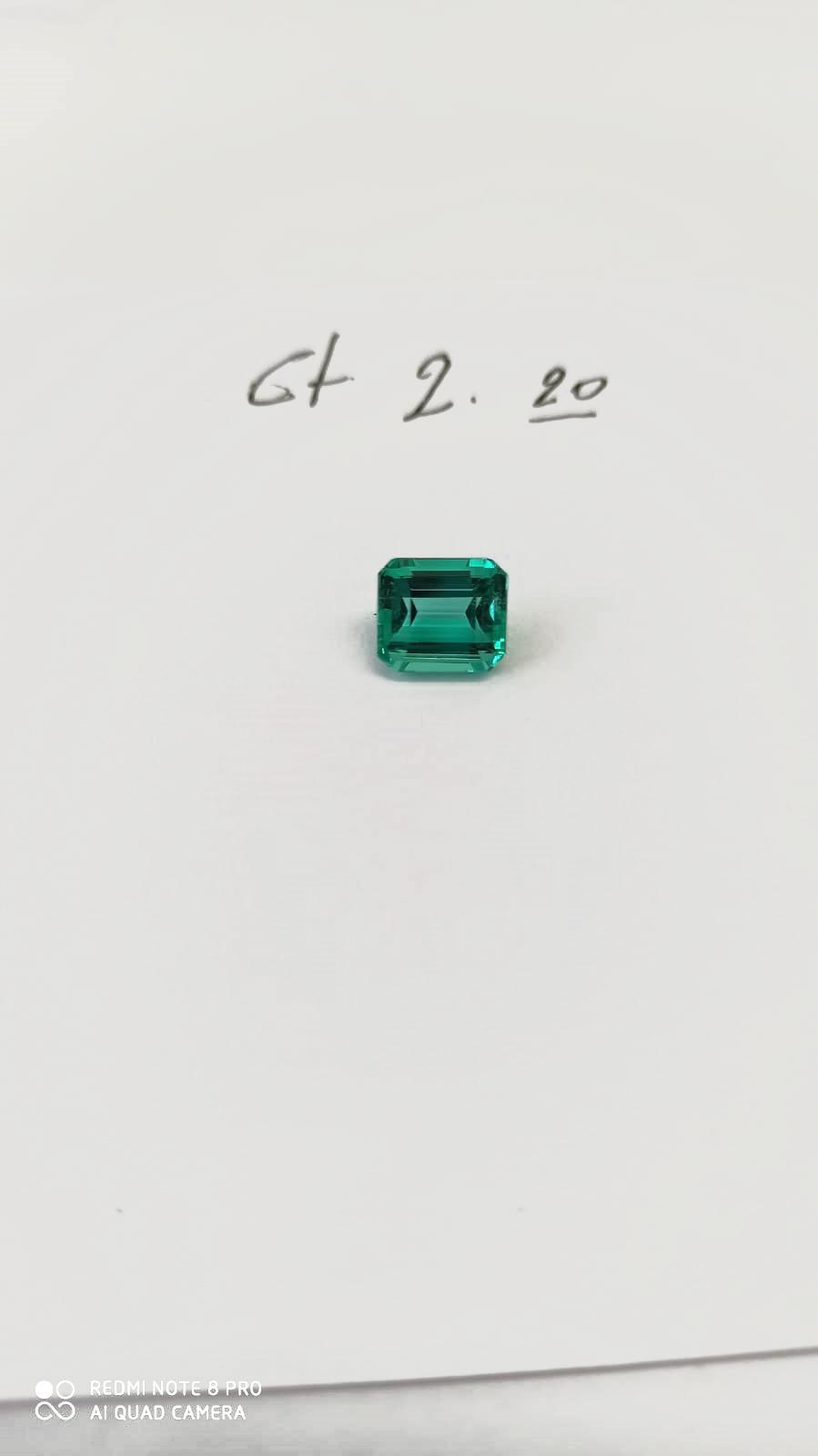 2.20ct Colombian Emerald   (Exceptional) 