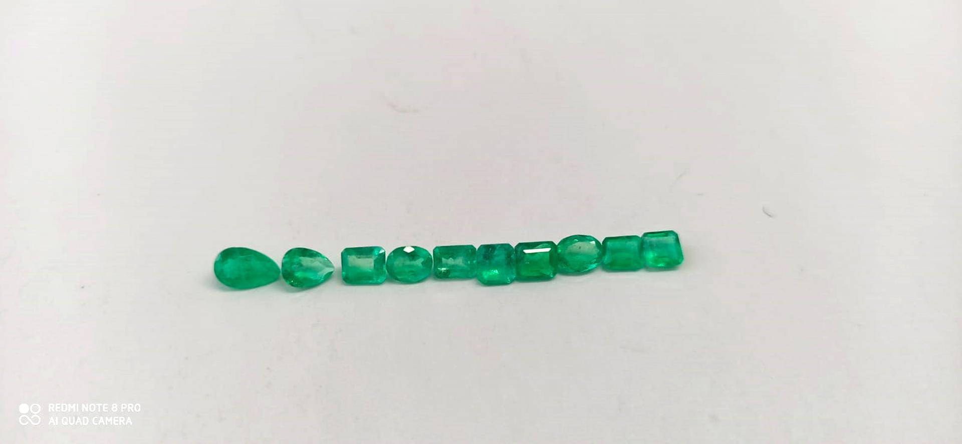 5.43 Ct. Colombian Emerald Lot 
