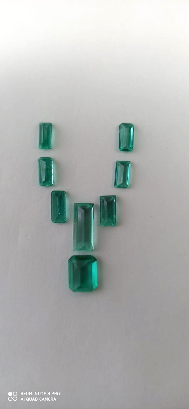 5.65ct Emerald (Necklace) Set 