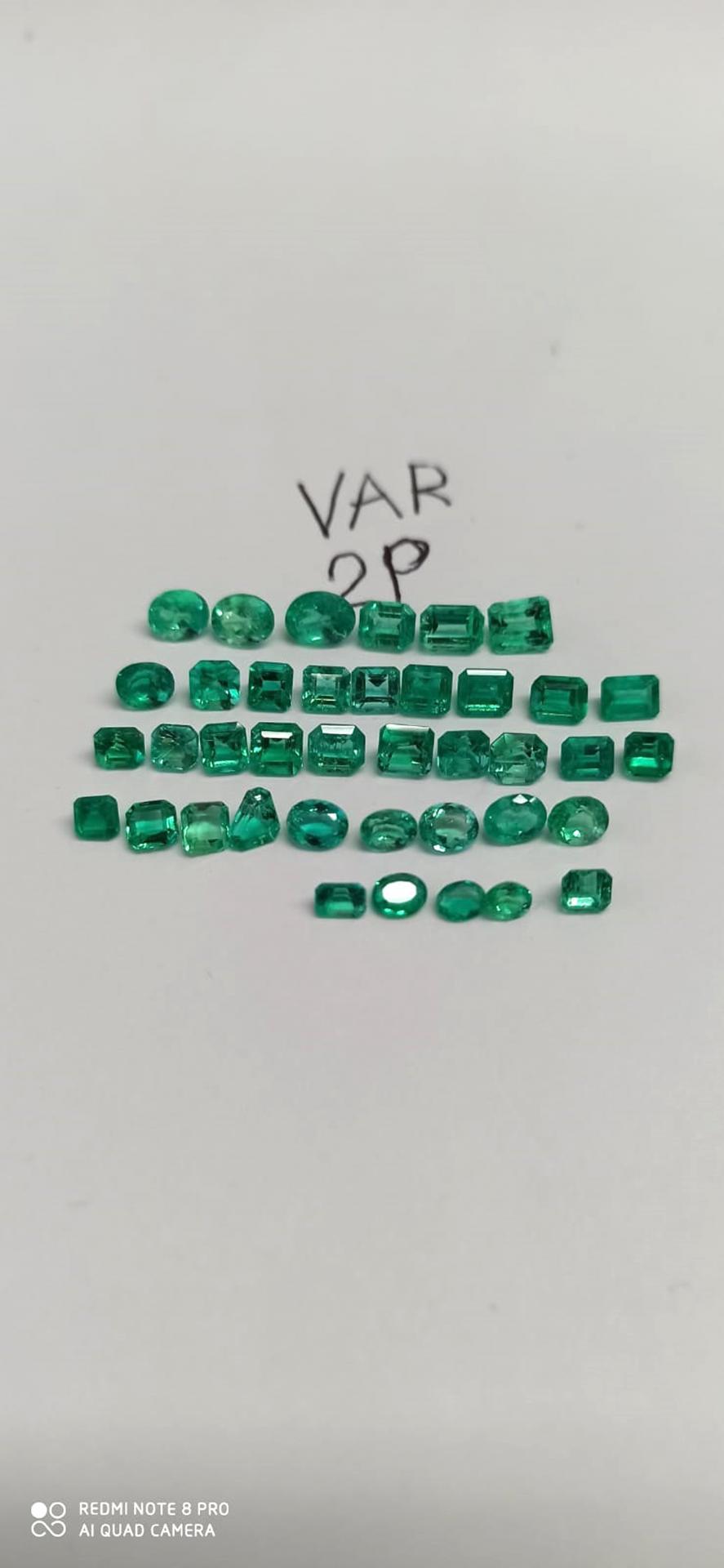 12.69ct Colombian Emerald Lot 