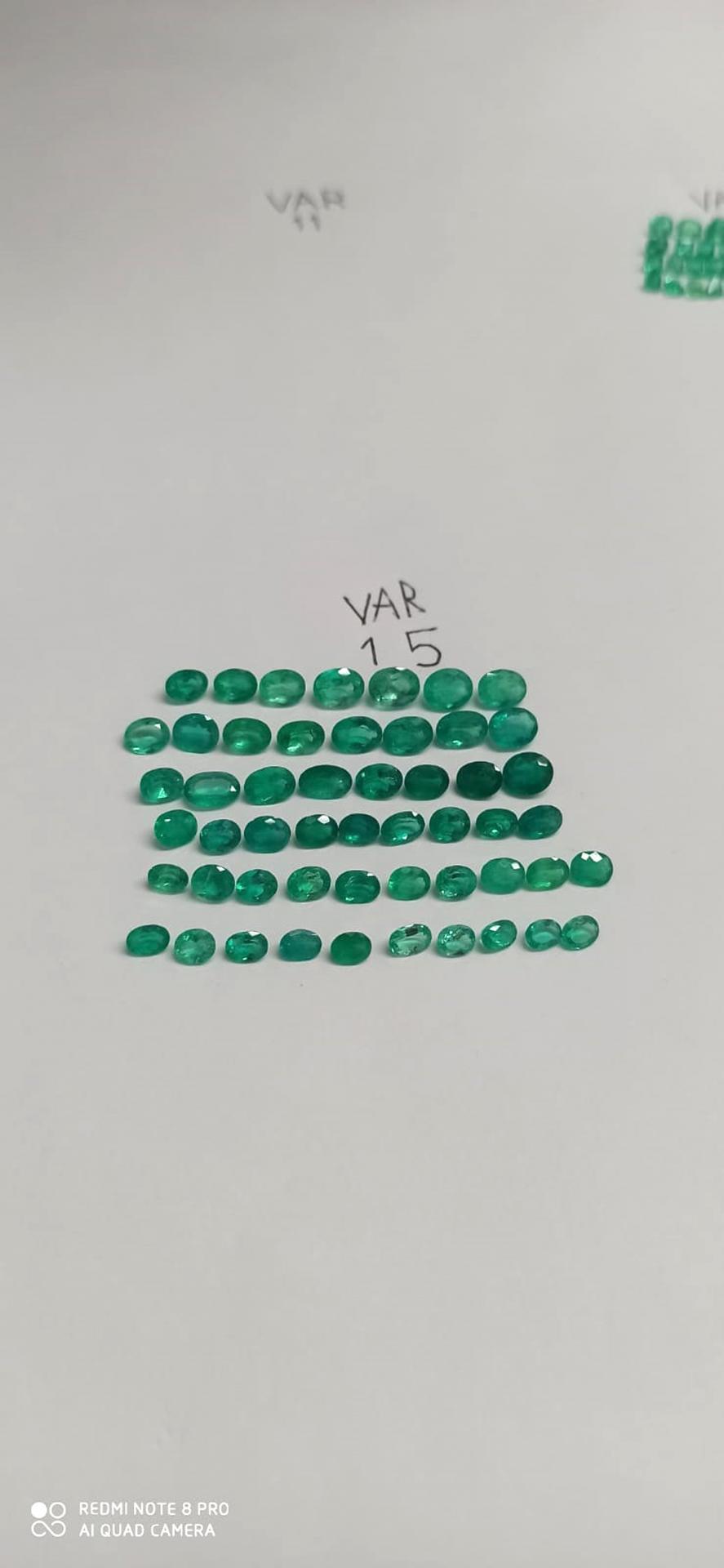 31.70 Ct. Colombian Emerald Lot 