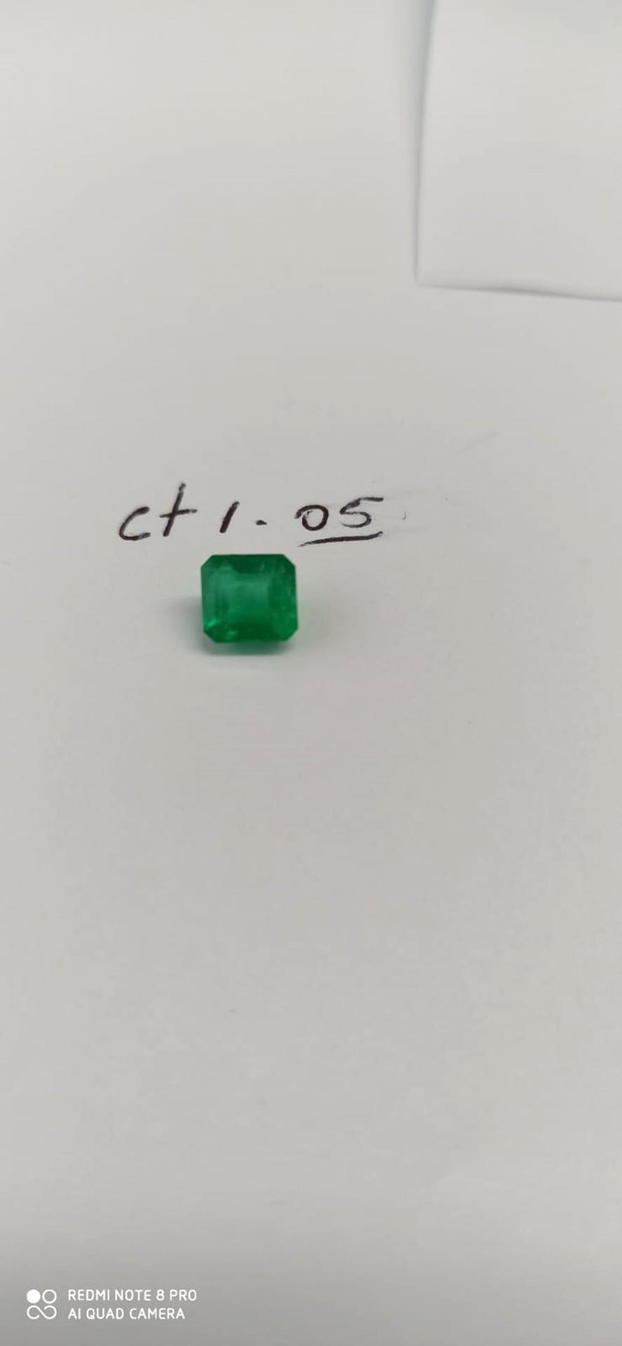 1.23ct Colombian Emerald 