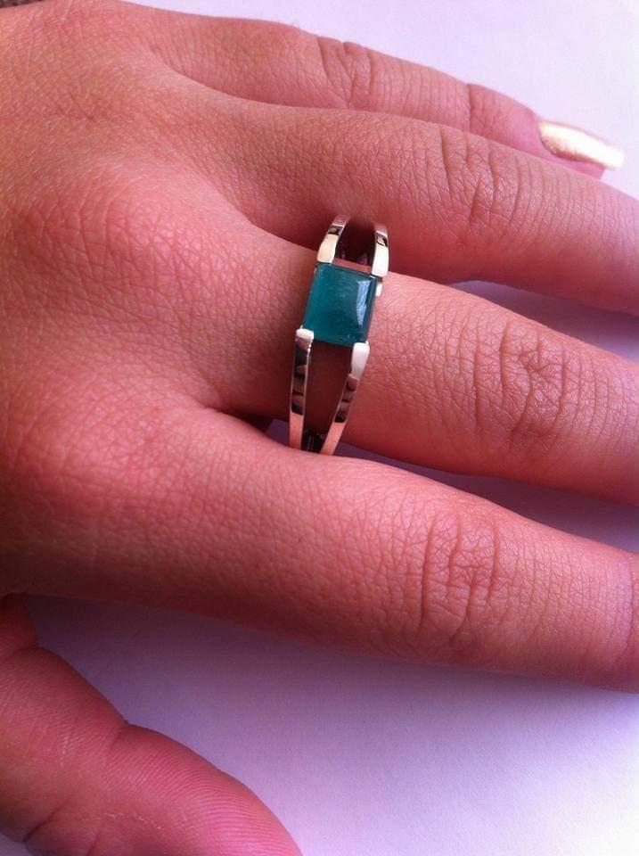 0.50 Ct. Colombian Emerald Ring 