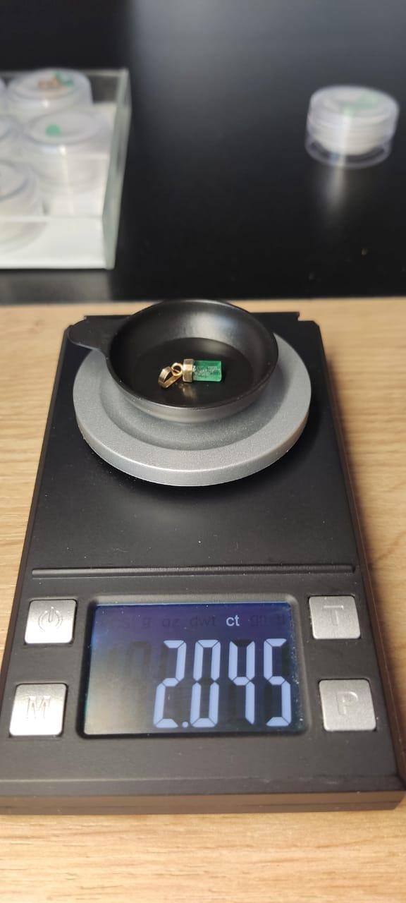 Emerald Pendant ( Canutillo ) 