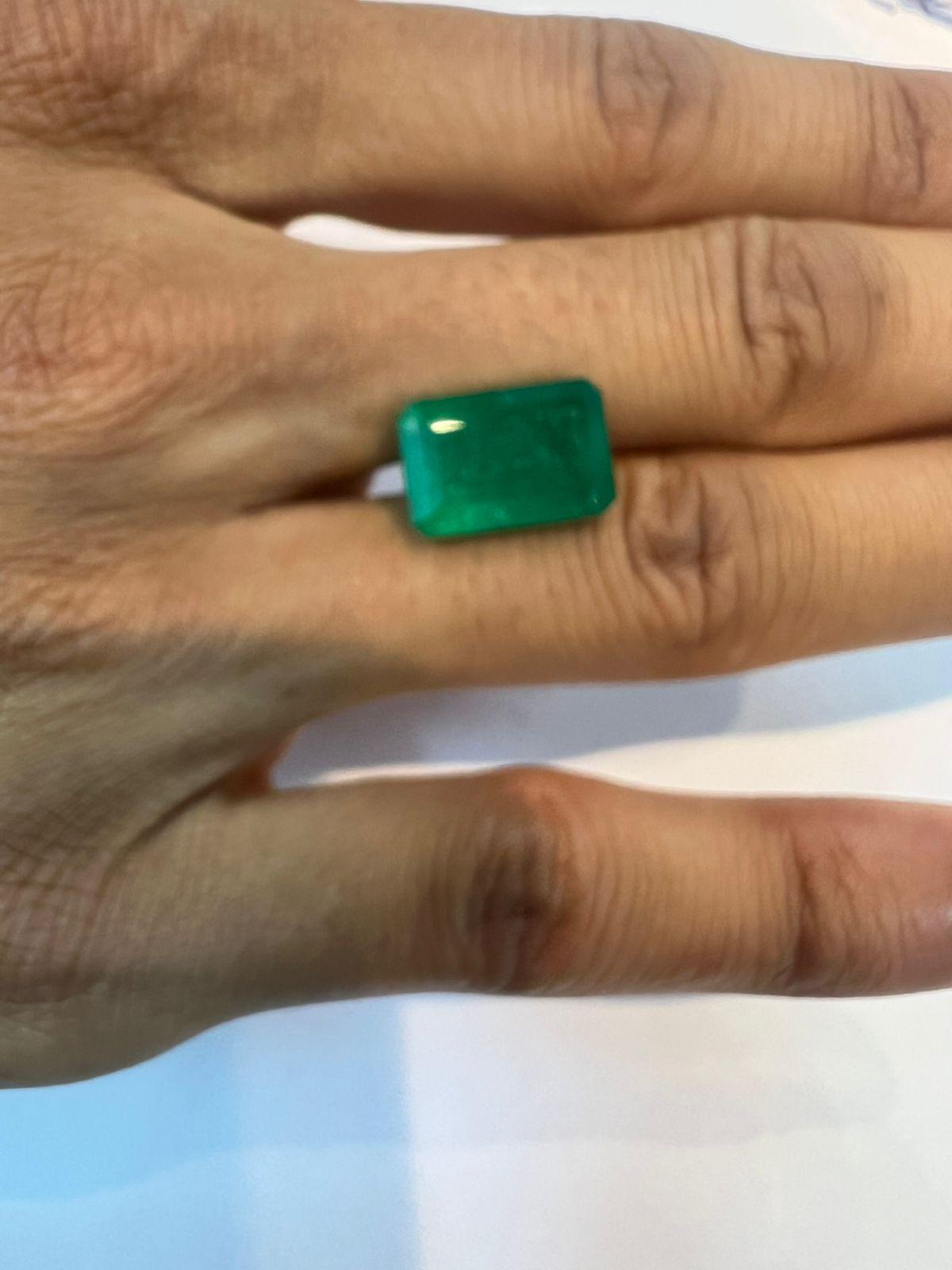7.39  Ct.  Colombian Emerald 