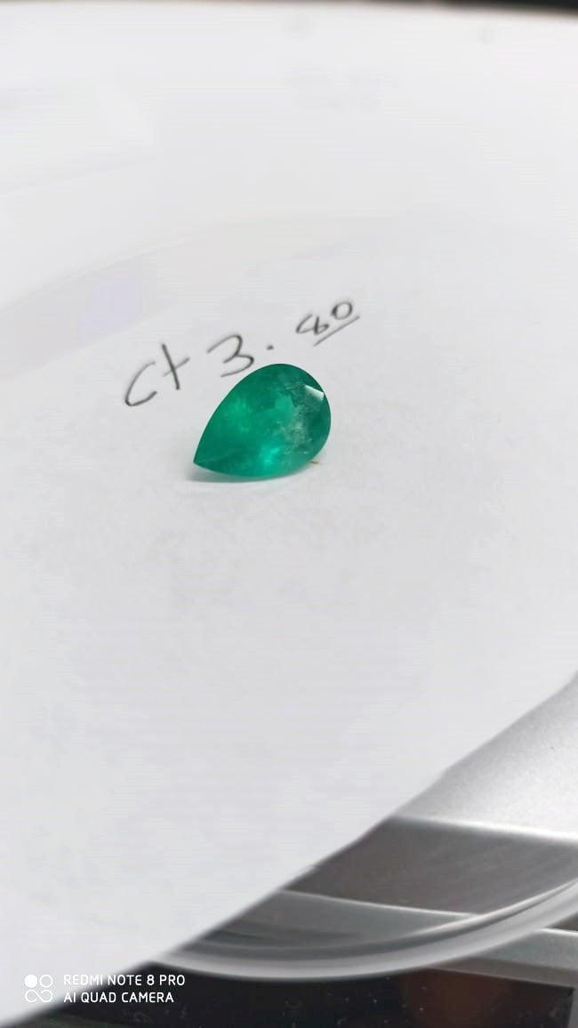 3.80 Ct. Colombian Emerald