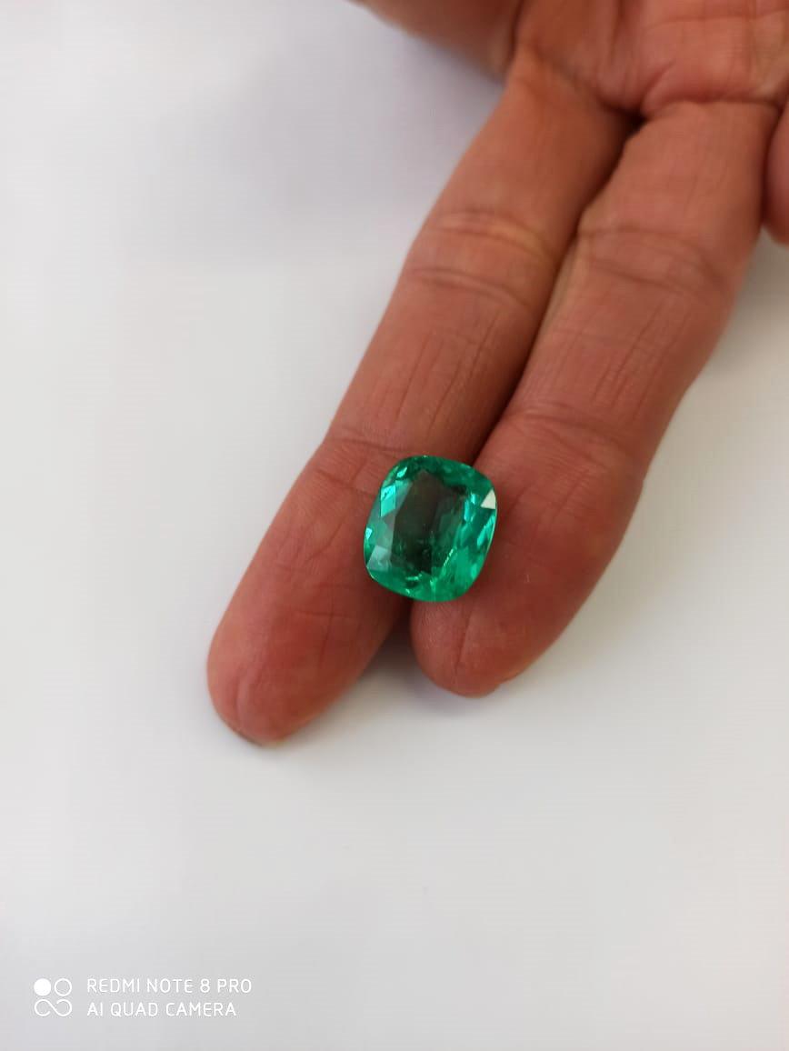 6.15ct Colombian Emerald