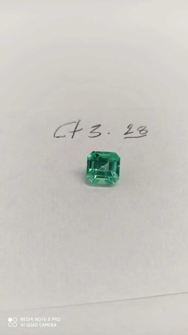 3.28ct Colombian Emerald