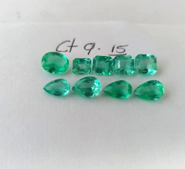 9.15ct Colombian Emerald Lot