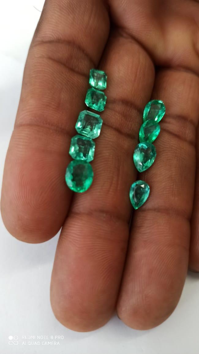 9.15ct Colombian Emerald Lot