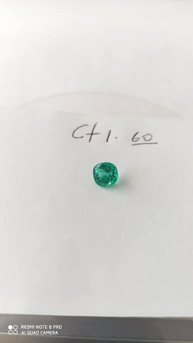 1.61ct Colombian Emerald
