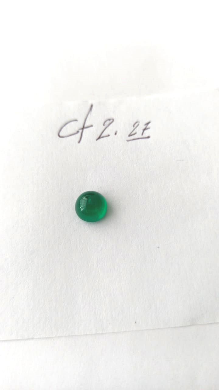 2.27ct Colombian Emerald Cabuchon