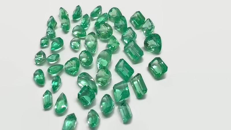 40 Ct. Colombian Emerald Lot.