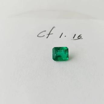 1.16 Ct. Colombian Emerald ( Exceptional )