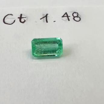 1.48 Ct.  Colombian Emerald