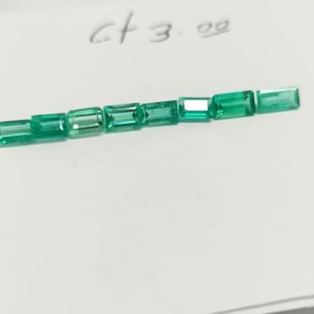 3.0ct Colombian Emerald Set 