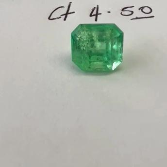 4.50 Ct.  Colombian Emerald 
