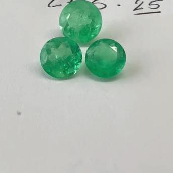 5.25ct Colombian Emerald Set 