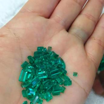 55 Ct. Colombian Emerald Lot 
