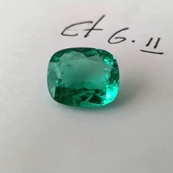 6.11 Ct. Exceptional Colombian Emerald