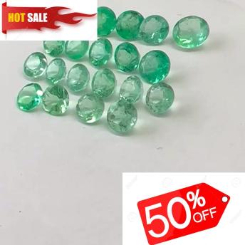 20.85  Ct. Colombian Emerald Lot ( Rounds) 