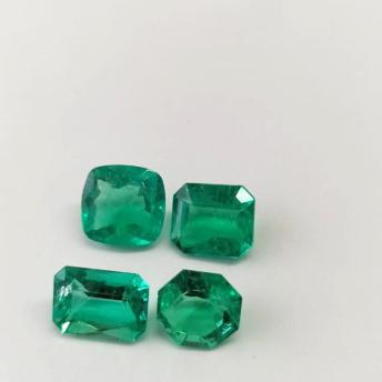 14.42ct Colombian Emerald Set ( Exceptional) 