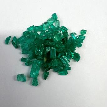 46.30ct  Colombian Rough Emerald Lot 