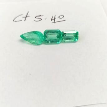 5.40ct Colombian Emerald Set 