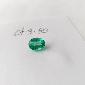 3.60ct Colombian Emerald