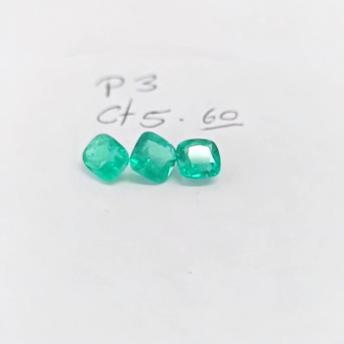 5.60ct Colombian Emerald Set
