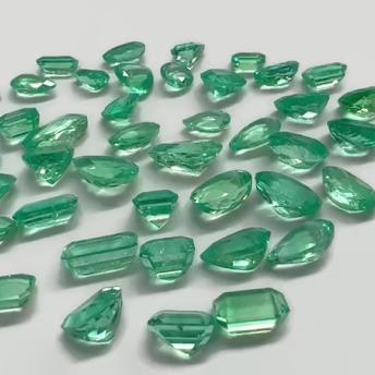 40 Ct. Colombian Emerald Lot.