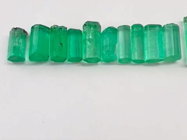 29ct  Rough Colombian Emerald Lot 